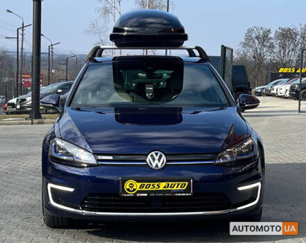 Синій Фольксваген e-Golf, об'ємом двигуна 36 л та пробігом 74 тис. км за 17700 $, фото 1 на Automoto.ua