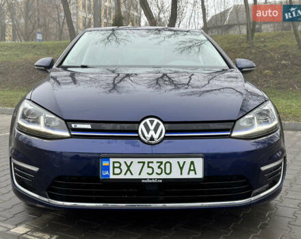 Синий Фольксваген e-Golf, объемом двигателя 0 л и пробегом 83 тыс. км за 13900 $, фото 13 на Automoto.ua
