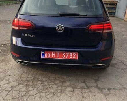 Синий Фольксваген e-Golf, объемом двигателя 0 л и пробегом 80 тыс. км за 16500 $, фото 10 на Automoto.ua