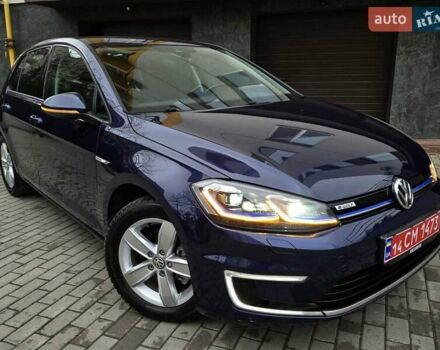 Синий Фольксваген e-Golf, объемом двигателя 0 л и пробегом 140 тыс. км за 11750 $, фото 12 на Automoto.ua
