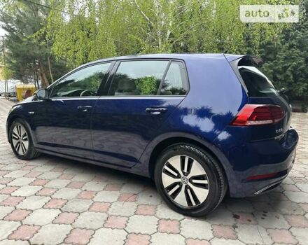 Синий Фольксваген e-Golf, объемом двигателя 0 л и пробегом 58 тыс. км за 22500 $, фото 165 на Automoto.ua