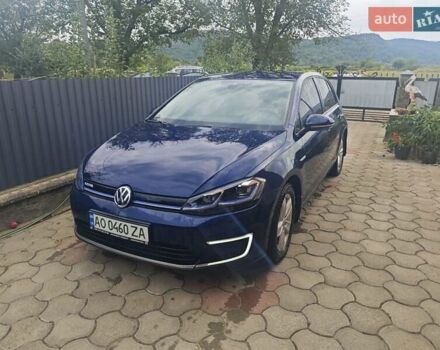 Синій Фольксваген e-Golf, об'ємом двигуна 0 л та пробігом 77 тис. км за 15900 $, фото 3 на Automoto.ua