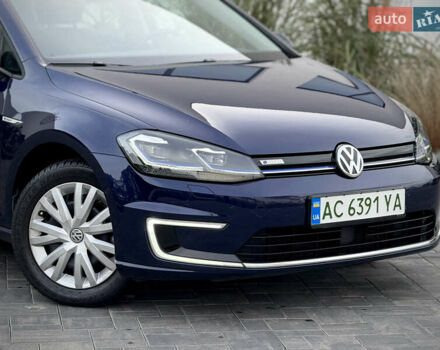 Синій Фольксваген e-Golf, об'ємом двигуна 0 л та пробігом 127 тис. км за 12950 $, фото 14 на Automoto.ua