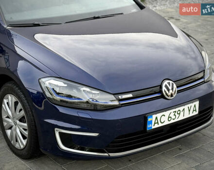 Синій Фольксваген e-Golf, об'ємом двигуна 0 л та пробігом 127 тис. км за 12950 $, фото 22 на Automoto.ua