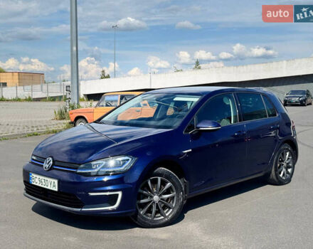 Синий Фольксваген e-Golf, объемом двигателя 0 л и пробегом 119 тыс. км за 15480 $, фото 2 на Automoto.ua