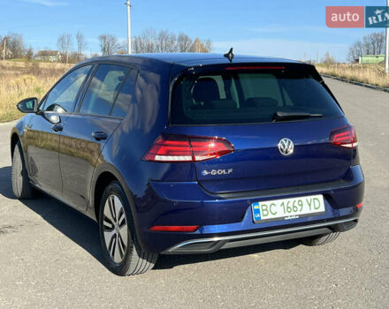 Синий Фольксваген e-Golf, объемом двигателя 0 л и пробегом 137 тыс. км за 14200 $, фото 9 на Automoto.ua