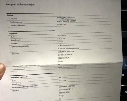 Синий Фольксваген e-Golf, объемом двигателя 0 л и пробегом 80 тыс. км за 16500 $, фото 31 на Automoto.ua