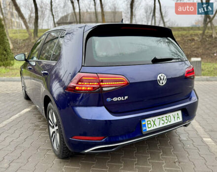 Синий Фольксваген e-Golf, объемом двигателя 0 л и пробегом 83 тыс. км за 13900 $, фото 14 на Automoto.ua