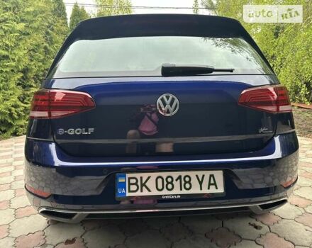 Синий Фольксваген e-Golf, объемом двигателя 0 л и пробегом 58 тыс. км за 22500 $, фото 163 на Automoto.ua