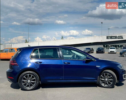 Синий Фольксваген e-Golf, объемом двигателя 0 л и пробегом 119 тыс. км за 15480 $, фото 7 на Automoto.ua