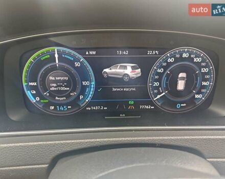 Синій Фольксваген e-Golf, об'ємом двигуна 0 л та пробігом 77 тис. км за 15900 $, фото 18 на Automoto.ua
