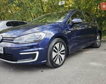 Синий Фольксваген e-Golf, объемом двигателя 0 л и пробегом 84 тыс. км за 13900 $, фото 1 на Automoto.ua