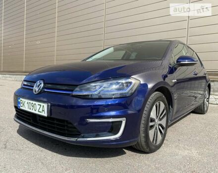 Синій Фольксваген e-Golf, об'ємом двигуна 0 л та пробігом 107 тис. км за 16500 $, фото 1 на Automoto.ua