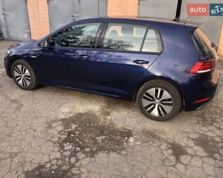 Синий Фольксваген e-Golf, объемом двигателя 0 л и пробегом 80 тыс. км за 16500 $, фото 1 на Automoto.ua