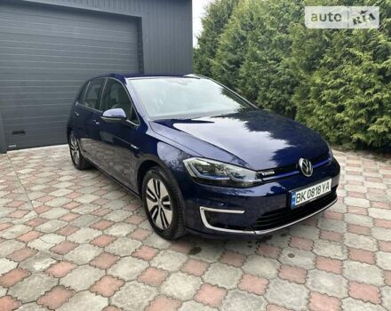 Синій Фольксваген e-Golf, об'ємом двигуна 0 л та пробігом 58 тис. км за 24500 $, фото 155 на Automoto.ua