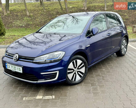 Синий Фольксваген e-Golf, объемом двигателя 0 л и пробегом 83 тыс. км за 13900 $, фото 3 на Automoto.ua