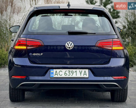 Синій Фольксваген e-Golf, об'ємом двигуна 0 л та пробігом 127 тис. км за 12950 $, фото 6 на Automoto.ua