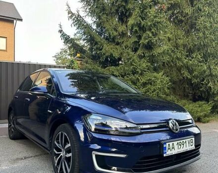 Синий Фольксваген e-Golf, объемом двигателя 0 л и пробегом 74 тыс. км за 14900 $, фото 4 на Automoto.ua