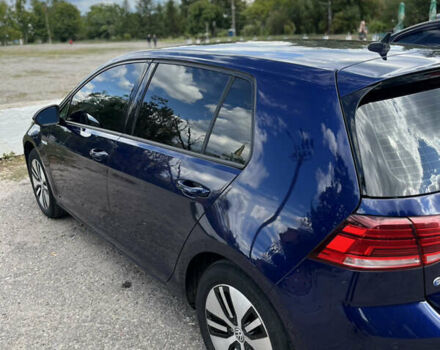 Синий Фольксваген e-Golf, объемом двигателя 0 л и пробегом 78 тыс. км за 13500 $, фото 5 на Automoto.ua