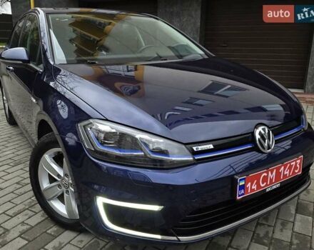 Синий Фольксваген e-Golf, объемом двигателя 0 л и пробегом 140 тыс. км за 11750 $, фото 14 на Automoto.ua