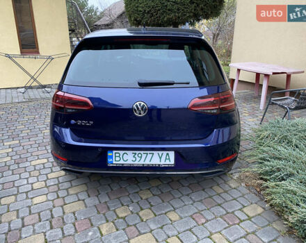 Синий Фольксваген e-Golf, объемом двигателя 0 л и пробегом 124 тыс. км за 15200 $, фото 10 на Automoto.ua