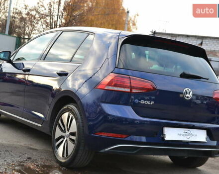 Синий Фольксваген e-Golf, объемом двигателя 0 л и пробегом 108 тыс. км за 12999 $, фото 10 на Automoto.ua