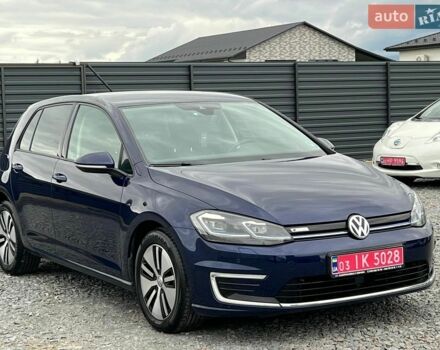 Синий Фольксваген e-Golf, объемом двигателя 0 л и пробегом 130 тыс. км за 12999 $, фото 15 на Automoto.ua