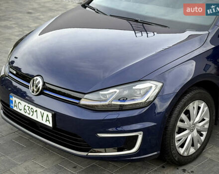 Синій Фольксваген e-Golf, об'ємом двигуна 0 л та пробігом 127 тис. км за 12950 $, фото 24 на Automoto.ua