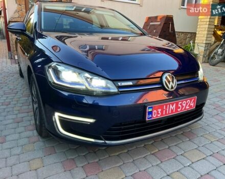 Синий Фольксваген e-Golf, объемом двигателя 0 л и пробегом 121 тыс. км за 12999 $, фото 88 на Automoto.ua