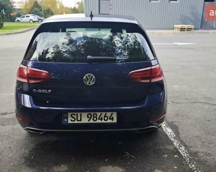 Синий Фольксваген e-Golf, объемом двигателя 0 л и пробегом 84 тыс. км за 13900 $, фото 4 на Automoto.ua