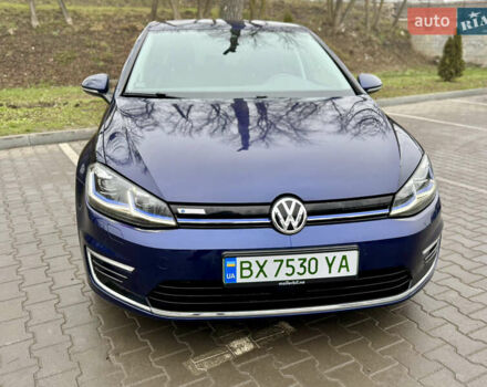 Синий Фольксваген e-Golf, объемом двигателя 0 л и пробегом 83 тыс. км за 13900 $, фото 15 на Automoto.ua
