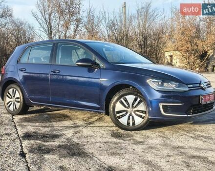 Синий Фольксваген e-Golf, объемом двигателя 0 л и пробегом 105 тыс. км за 13200 $, фото 7 на Automoto.ua