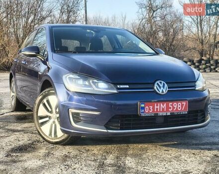 Синий Фольксваген e-Golf, объемом двигателя 0 л и пробегом 105 тыс. км за 13200 $, фото 5 на Automoto.ua