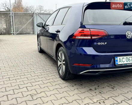 Синий Фольксваген e-Golf, объемом двигателя 0 л и пробегом 110 тыс. км за 13800 $, фото 6 на Automoto.ua