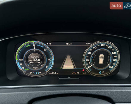 Синій Фольксваген e-Golf, об'ємом двигуна 0 л та пробігом 110 тис. км за 14350 $, фото 63 на Automoto.ua