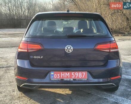 Синий Фольксваген e-Golf, объемом двигателя 0 л и пробегом 105 тыс. км за 13200 $, фото 20 на Automoto.ua