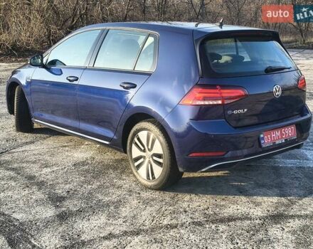 Синий Фольксваген e-Golf, объемом двигателя 0 л и пробегом 105 тыс. км за 13200 $, фото 17 на Automoto.ua