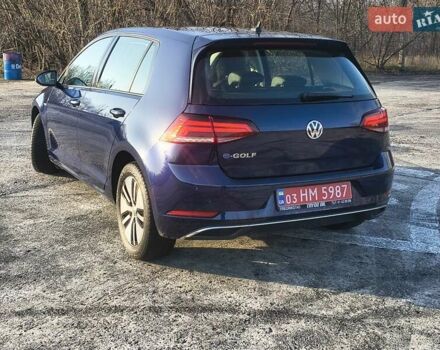 Синий Фольксваген e-Golf, объемом двигателя 0 л и пробегом 105 тыс. км за 13200 $, фото 18 на Automoto.ua
