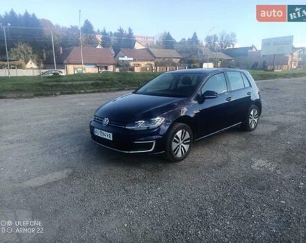 Синий Фольксваген e-Golf, объемом двигателя 0 л и пробегом 125 тыс. км за 14061 $, фото 6 на Automoto.ua