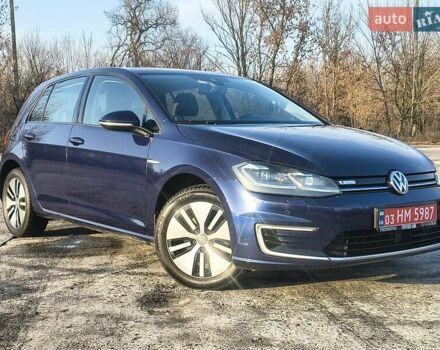 Синий Фольксваген e-Golf, объемом двигателя 0 л и пробегом 105 тыс. км за 13200 $, фото 6 на Automoto.ua