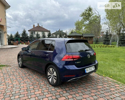 Синий Фольксваген e-Golf, объемом двигателя 0 л и пробегом 140 тыс. км за 14900 $, фото 5 на Automoto.ua