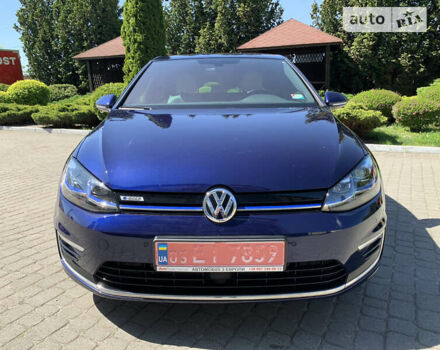 Синій Фольксваген e-Golf, об'ємом двигуна 0 л та пробігом 107 тис. км за 14950 $, фото 27 на Automoto.ua