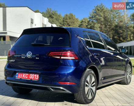 Синий Фольксваген e-Golf, объемом двигателя 0 л и пробегом 71 тыс. км за 15300 $, фото 14 на Automoto.ua