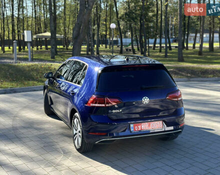 Синий Фольксваген e-Golf, объемом двигателя 0 л и пробегом 71 тыс. км за 15300 $, фото 145 на Automoto.ua