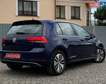 Синий Фольксваген e-Golf, объемом двигателя 0 л и пробегом 141 тыс. км за 12800 $, фото 17 на Automoto.ua