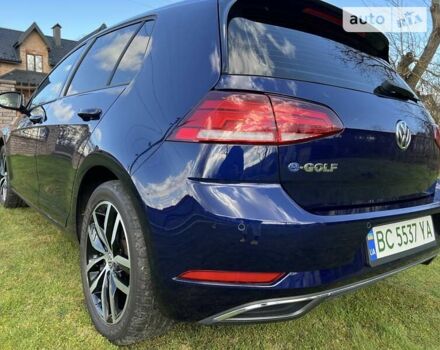 Синий Фольксваген e-Golf, объемом двигателя 0 л и пробегом 43 тыс. км за 17499 $, фото 14 на Automoto.ua