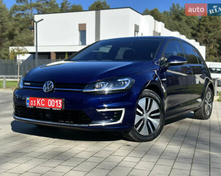 Синий Фольксваген e-Golf, объемом двигателя 0 л и пробегом 71 тыс. км за 15300 $, фото 2 на Automoto.ua