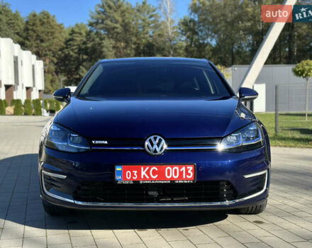 Синий Фольксваген e-Golf, объемом двигателя 0 л и пробегом 71 тыс. км за 15300 $, фото 24 на Automoto.ua