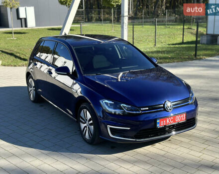 Синий Фольксваген e-Golf, объемом двигателя 0 л и пробегом 71 тыс. км за 15300 $, фото 23 на Automoto.ua