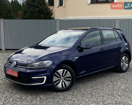 Синий Фольксваген e-Golf, объемом двигателя 0 л и пробегом 141 тыс. км за 12800 $, фото 10 на Automoto.ua